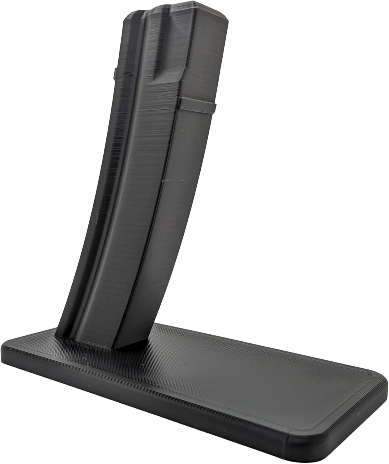 Hammy3DPrints Display Stand for Various Firearms - Pistols, AK, AR, MP5, KP9, and More | Rifle Holder Storage Rack (HK MP5 Curved)