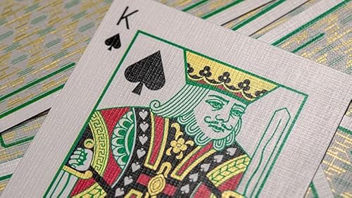 Hollingworth Playing Cards Limited Emerald Green Edition Poker Magic Collectible Deck By Guy Hollingworth & Vanishing Inc. #TOP4