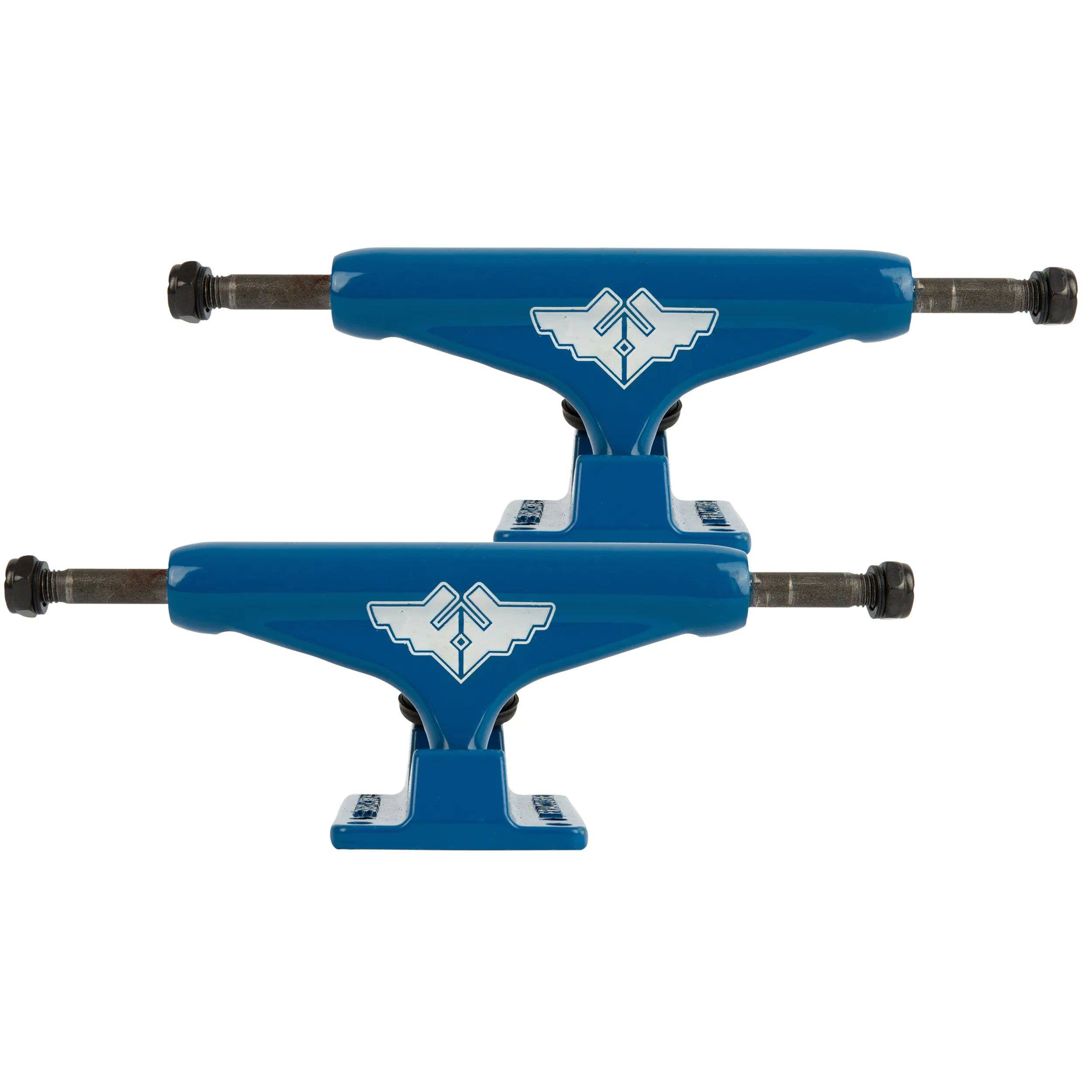 Fracture Wings V2 Skateboard Trucks - Blue