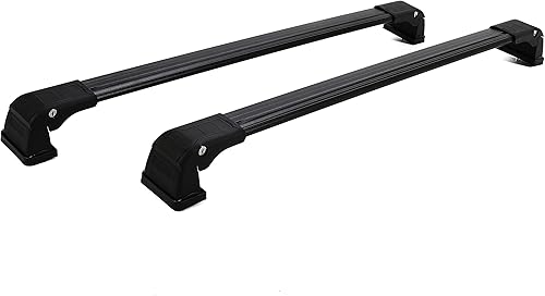 Miniatura 3 de HECASA Barras transversales con cerradura compatibles con Mazda 5 Mini Passenger Van 2006-2017 de 4 puertas, portaequipajes, portaequipajes,