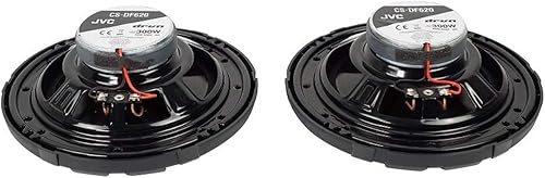 Miniatura 6 de 2 pares de altavoces coaxiales JVC CS-DF620 de 6 12 pulgadas drvn serie DF (4 altavoces) con soporte magnético para teléfono