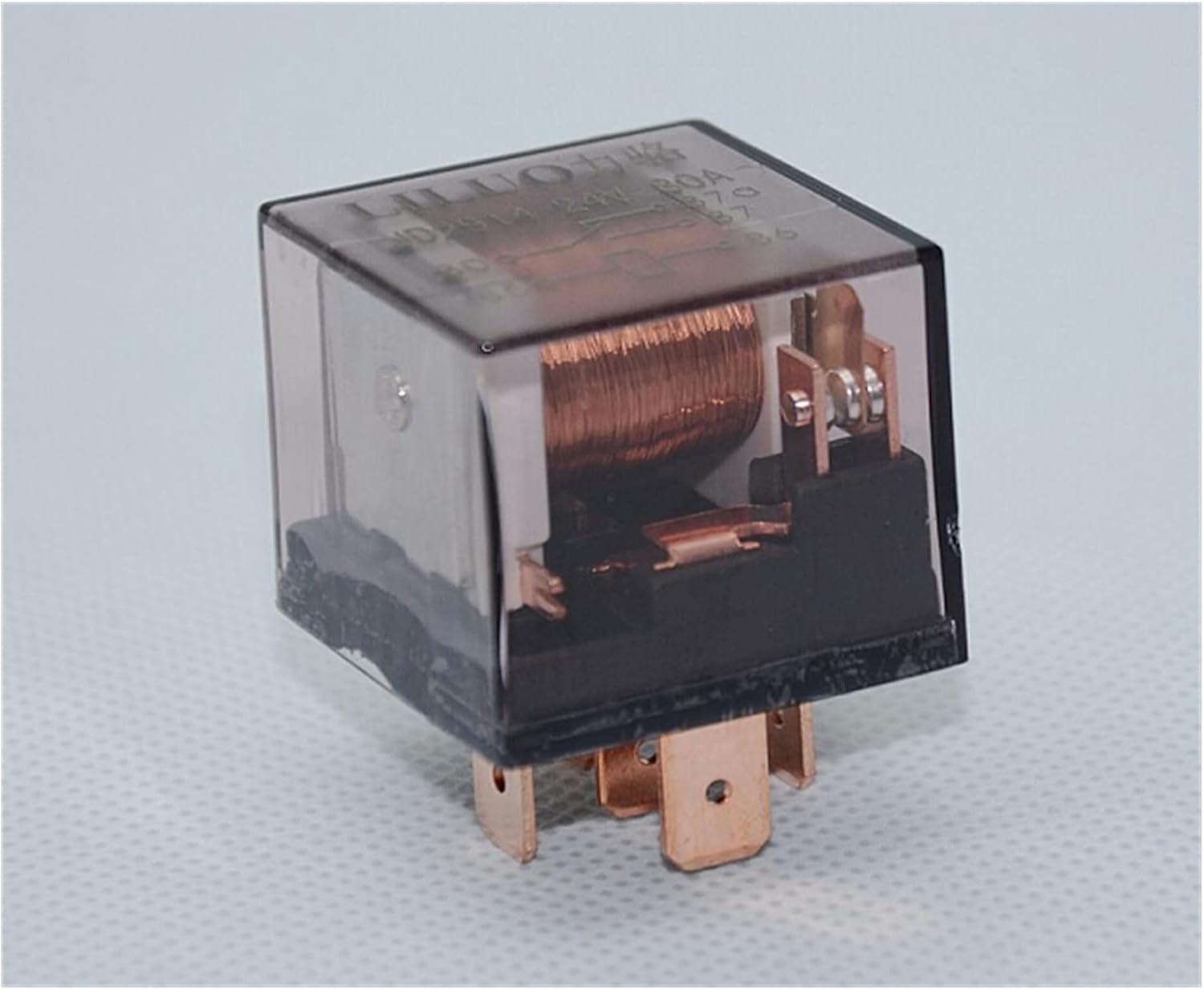 Relay 5PCS Automobile DC 24V 40A 5 pin JD2914 Air Conditioning Horn Automotive Lighting Controller