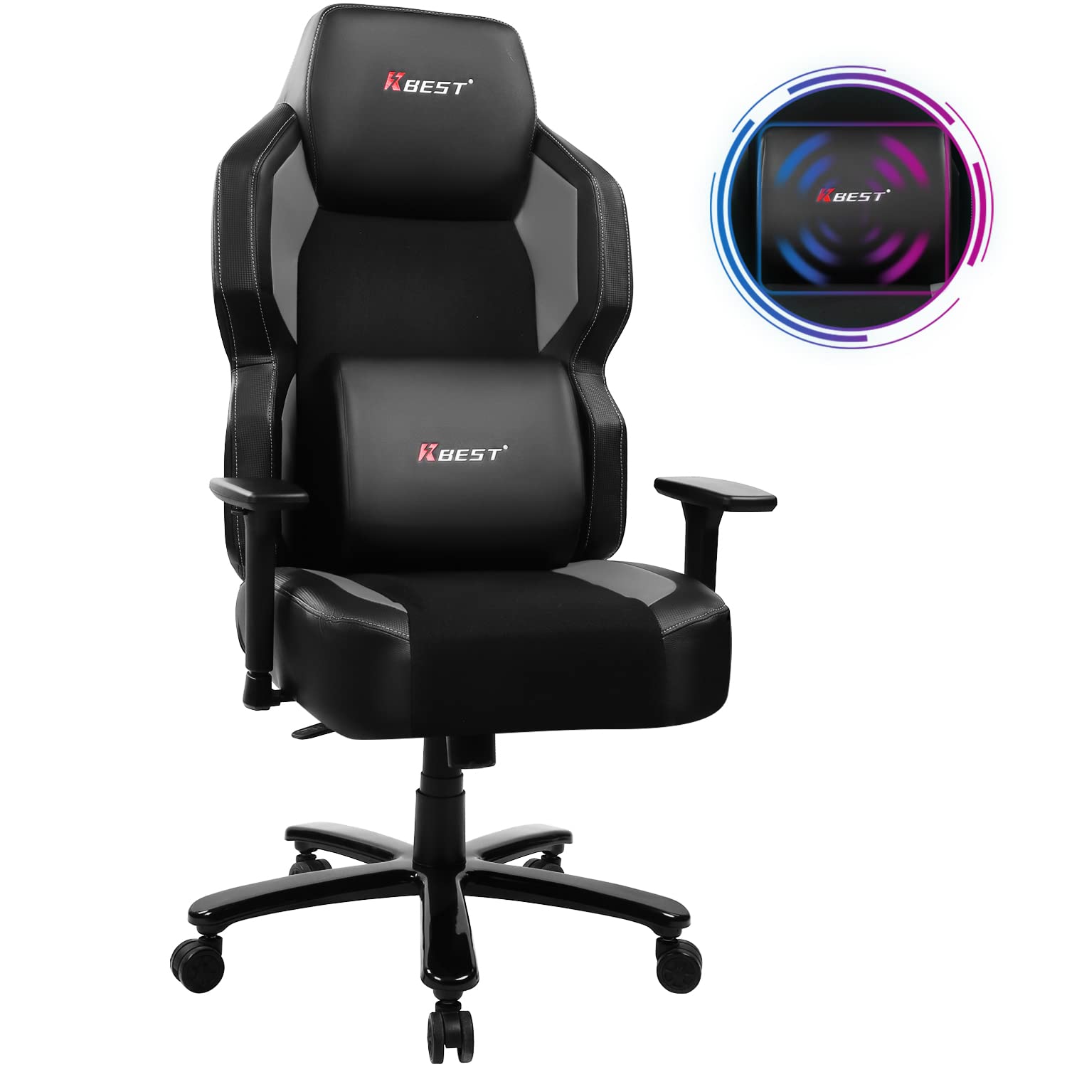 adjustable rolling stool with back