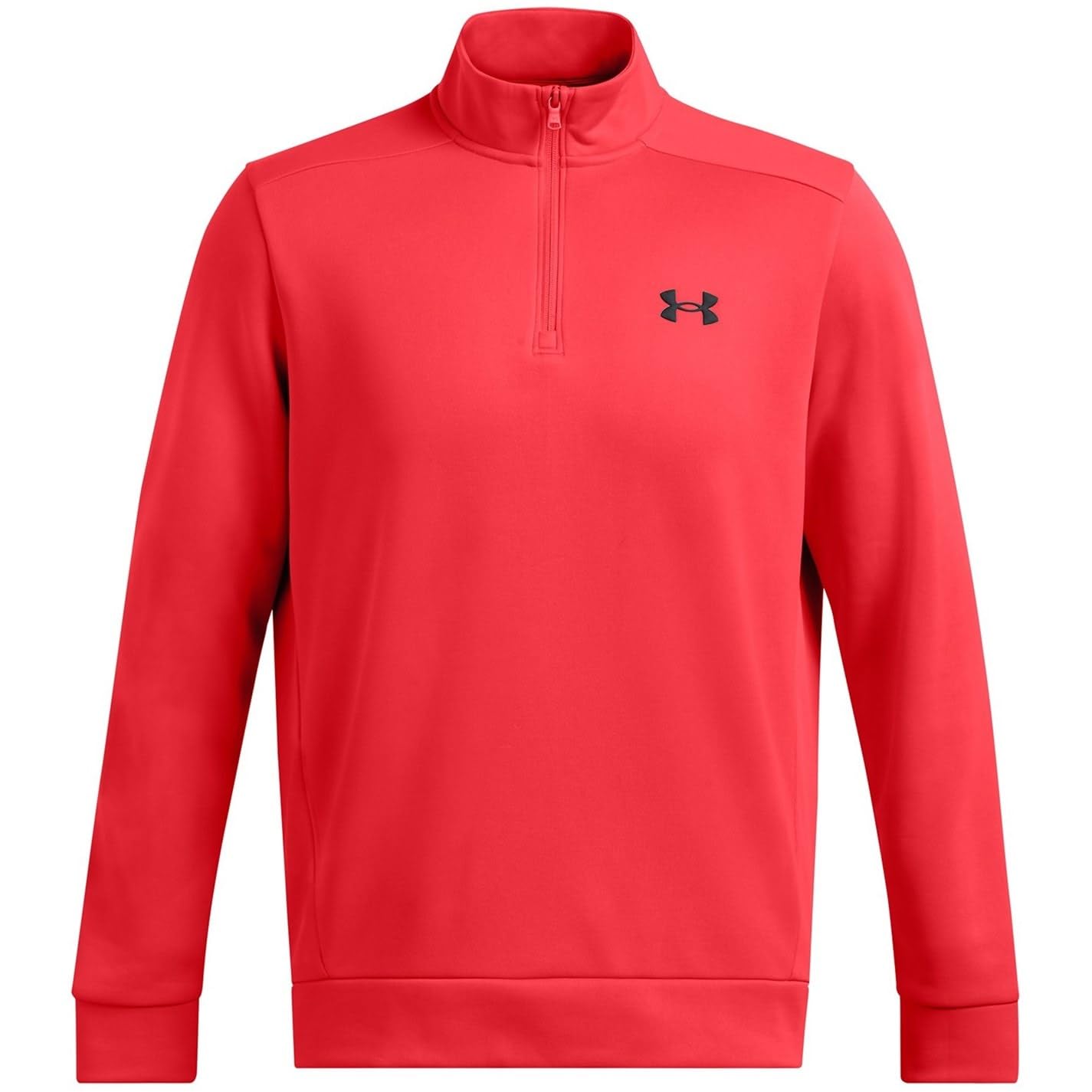Under Armour Men's Red Fleece Quarter Zip M