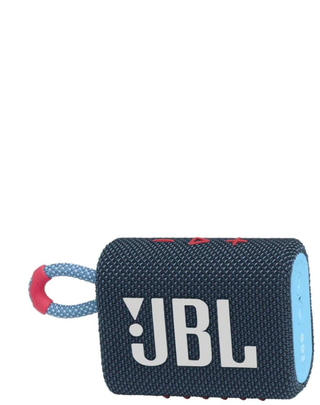 Bocina JBL Go 3, bocina Bluetooth portátil impermeable IP67 a prueba de polvo para exteriores (azul y rosa)