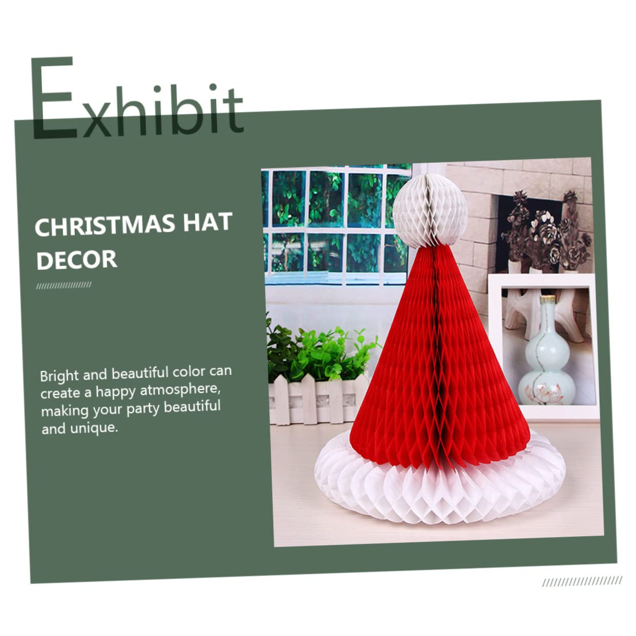 2 Set Decorazioni Natalizie Cappelli Natale E Addobbi per Pendenti per Feste Natalizie Decorazioni Appese per Casa Bar E Club 6 * 2