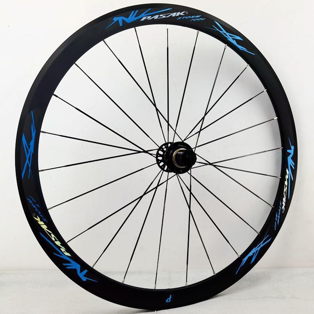 Koła rowerowe szosowe 700C, ze stopu aluminium, szybkozłączka V-Brake, hybrydowe koła górskie, felga 40 mm, pasuje do 7/8/9/10/11 biegów