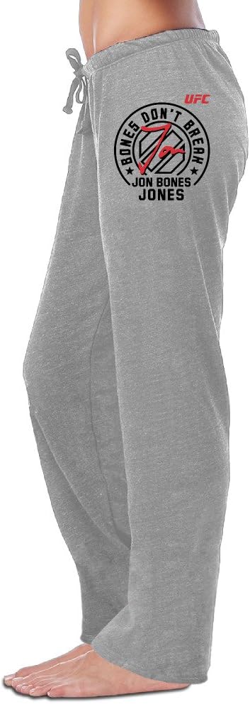 Sweatpants Young Girls UFC Mens Jon Jones Bones Dont Break Yoga Sweat Pants