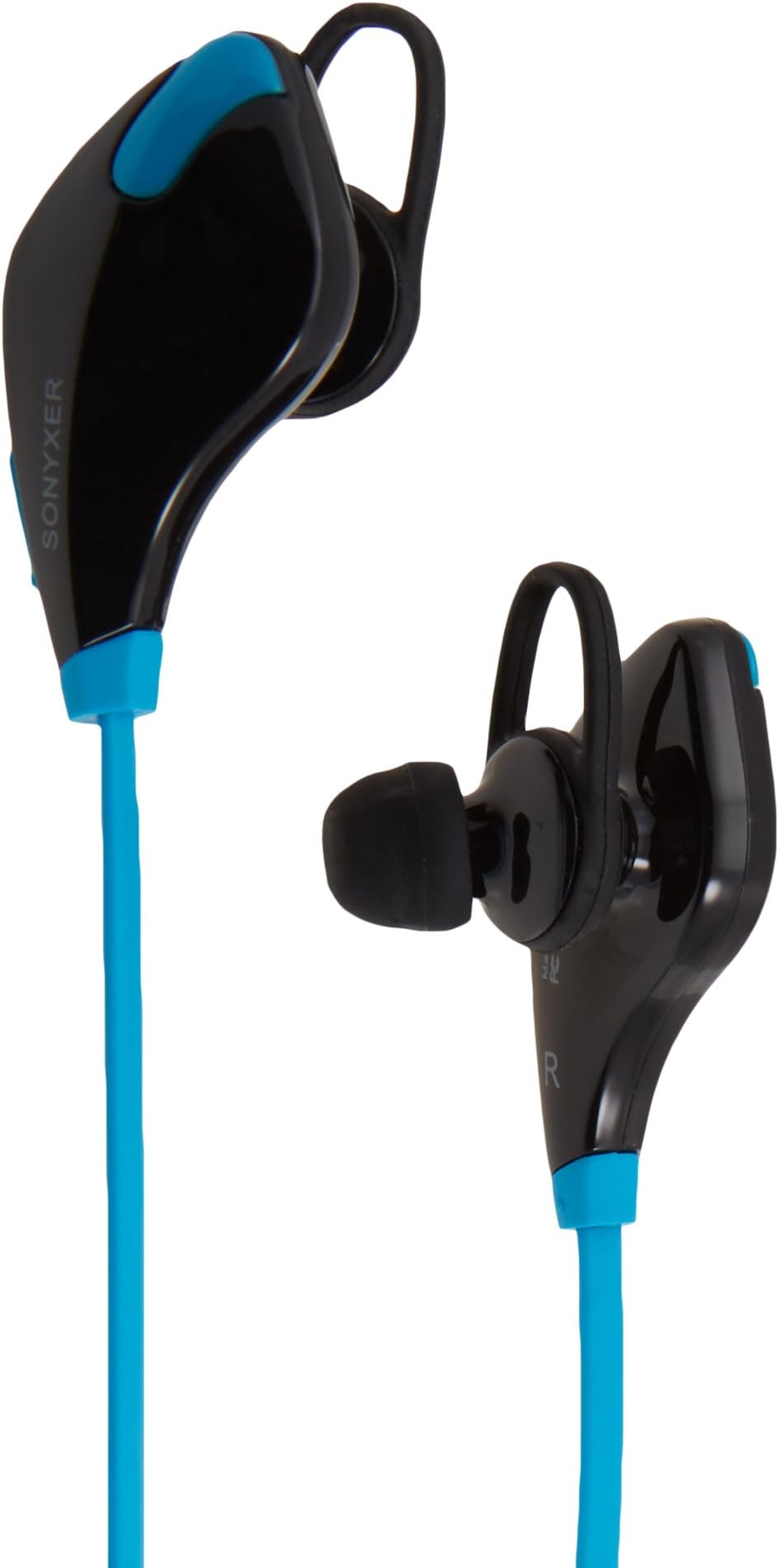 Sweatproof Bluetooth Headphones,SONYXER Wireless Headphone Stereo Earphones Noise Canceling Ear Buds for Gym Exercises with Apt X Sport Earbuds