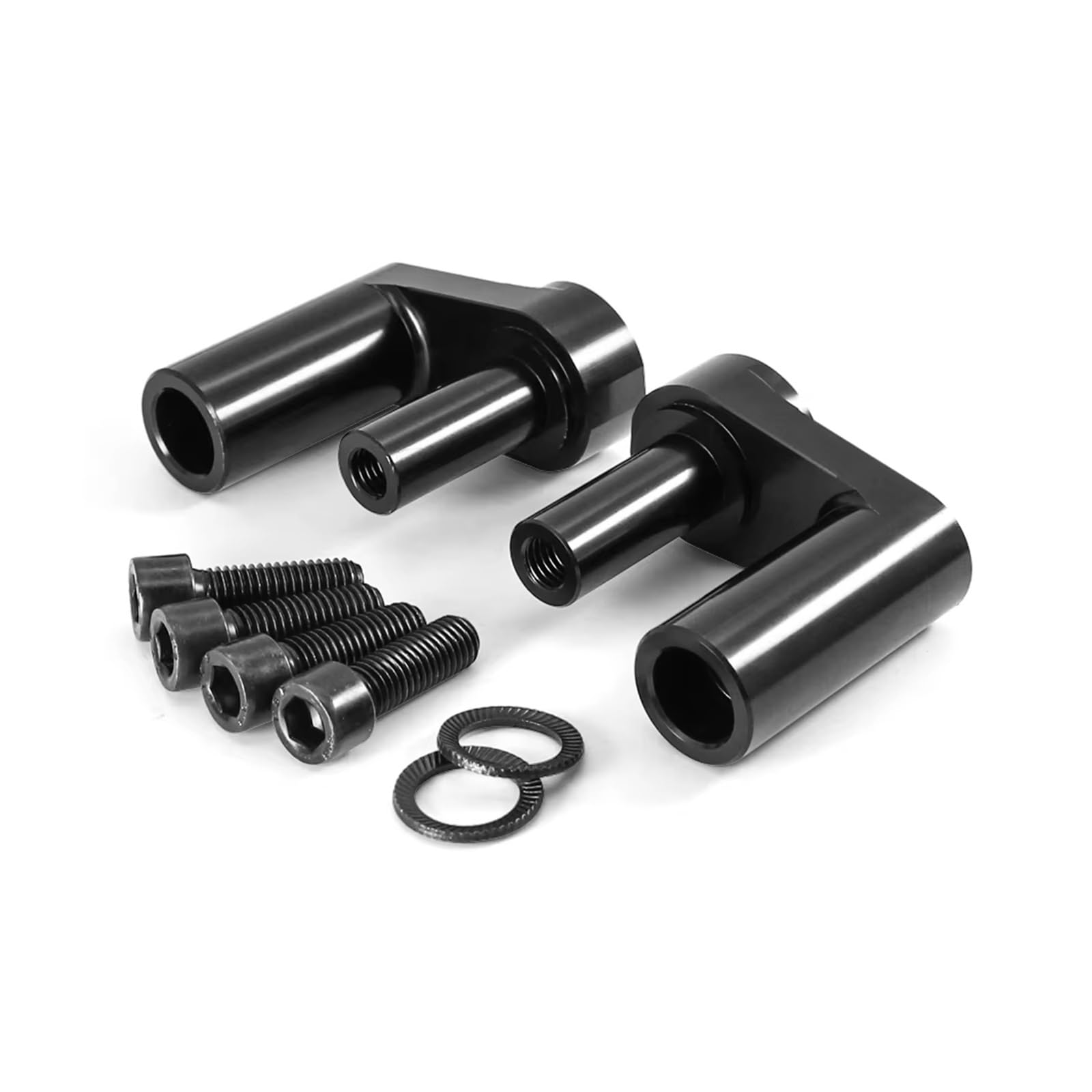 Para R 1200 RT Para LC Para 1250 Adaptador Manillar Extensible Con Abrazadera Elevadora Ajustable 1,625" Para Motocicleta Alzas Manillar Moto(Negro)
