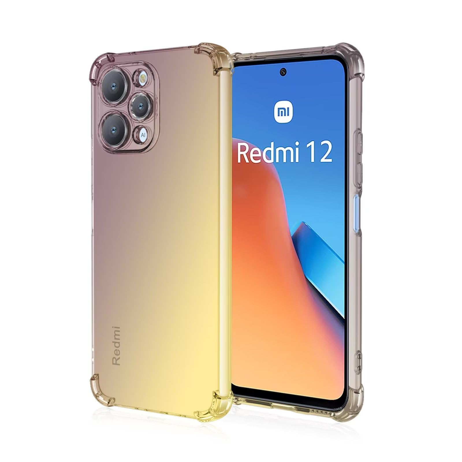 KIT 2 vetro Pellicola per XIAOMI Redmi 12 4G / 5G TEMPERATO