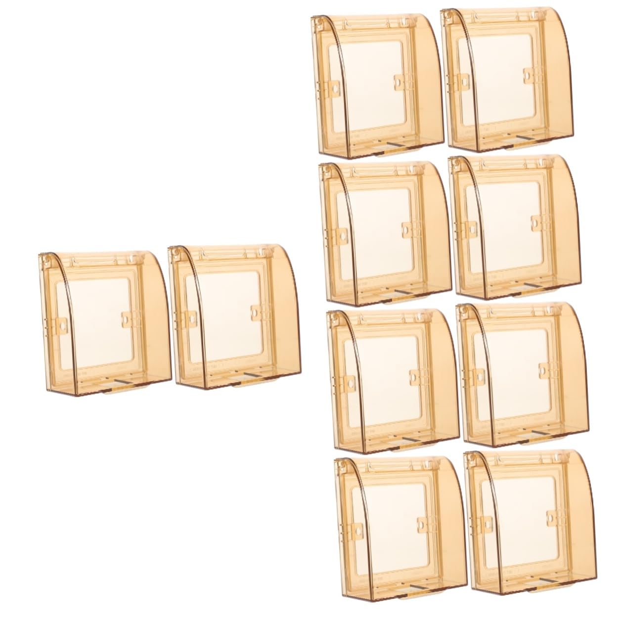 ORFOFE Lot De 5 Prises De De Sécurité Pour Bébés Pour Garçons Et Filles Montage Mural Facile 2 Pièces X 5
