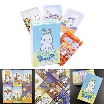 Amazon.co.jp: mecaponn うさぎ タロットカード かわいい うさぎ