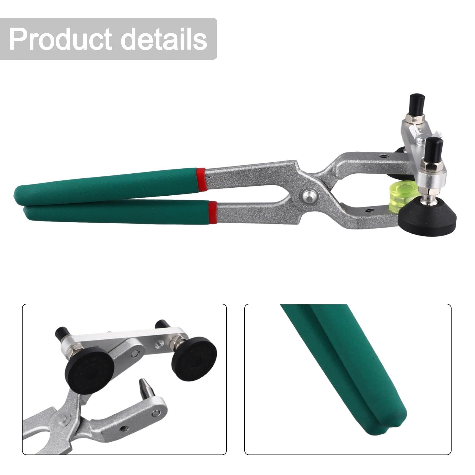 Whychstore Pince de réparation de bosses en métal pour panneau de voiture, outil de redressement des bords de porte sans peinture, kit ergonomique pour carrosserie automobile