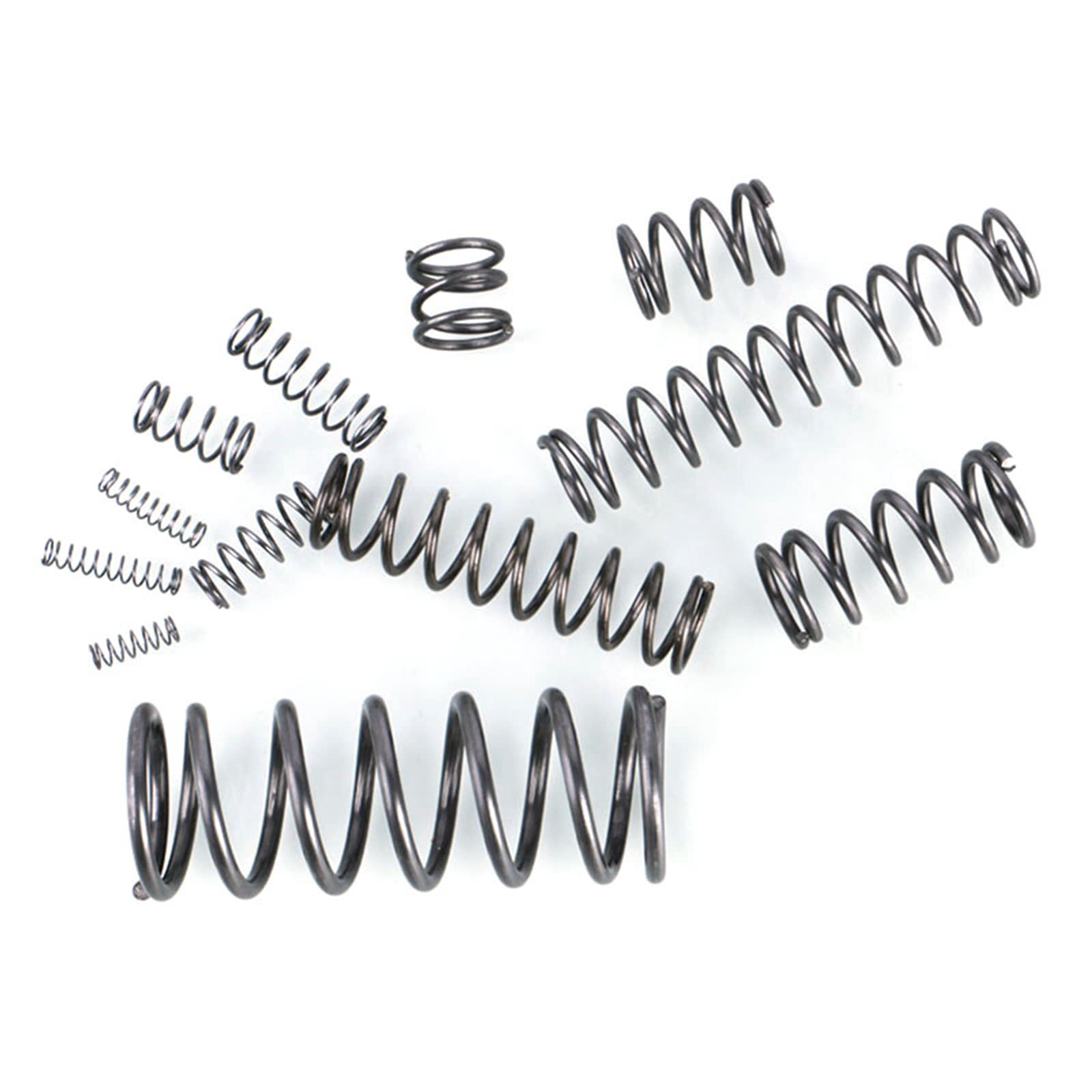 10 pezzi Diametro filo 0,4mm, Diametro esterno 3mm, Lunghezza libera 45mm, Molla compressa estesa tipo Y, molla di ritorno cilindrica elicoidale, 0.4 * 3 * 45mm