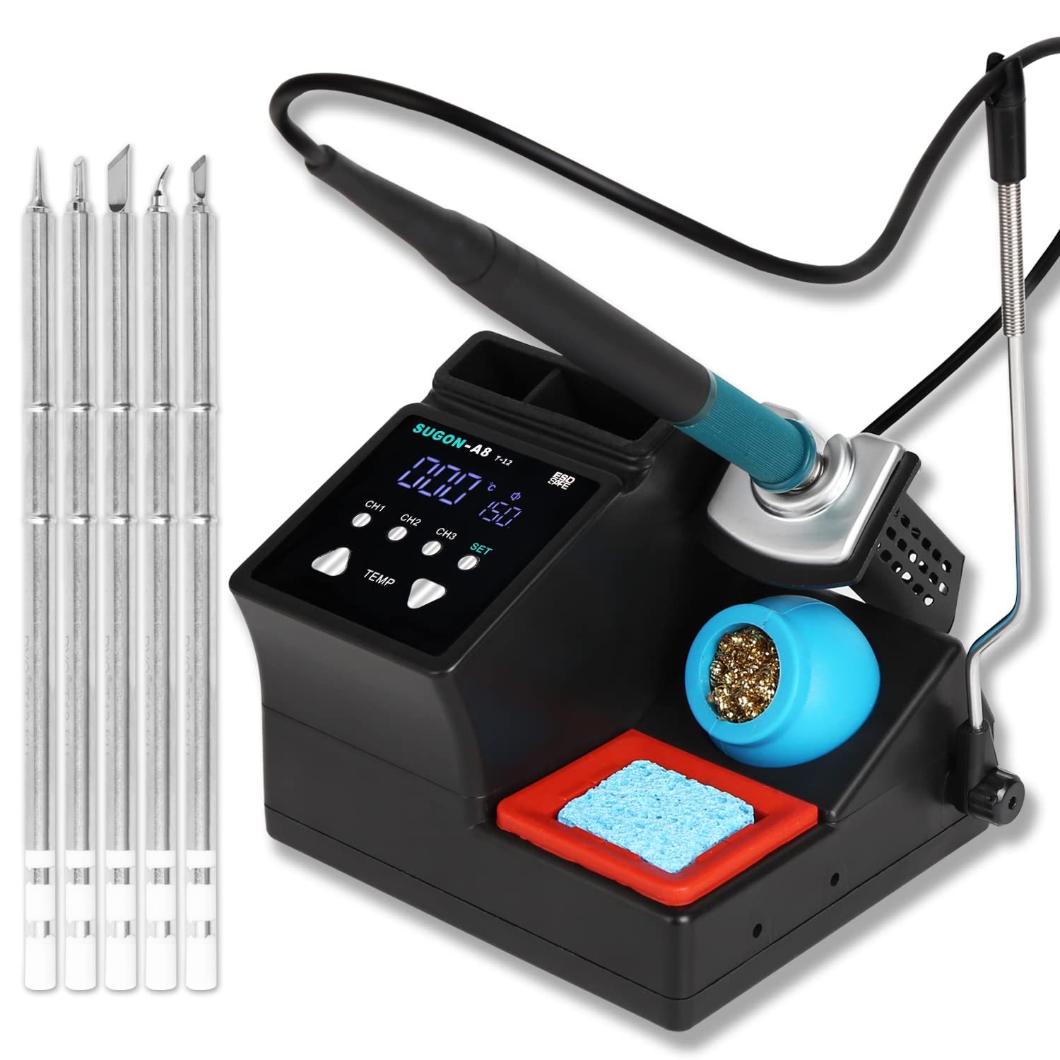 SUGON A8 Soldering Station with fast heating indication