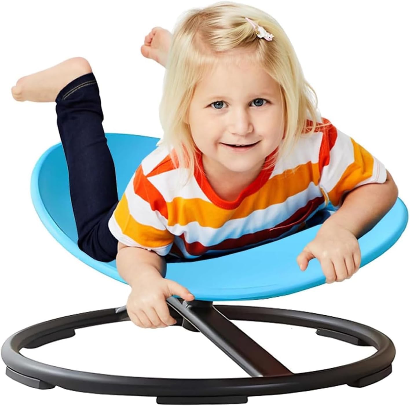 HMLOPX Sensory Spinning Carousel Chair Sensory Toy Chair For Kids 3