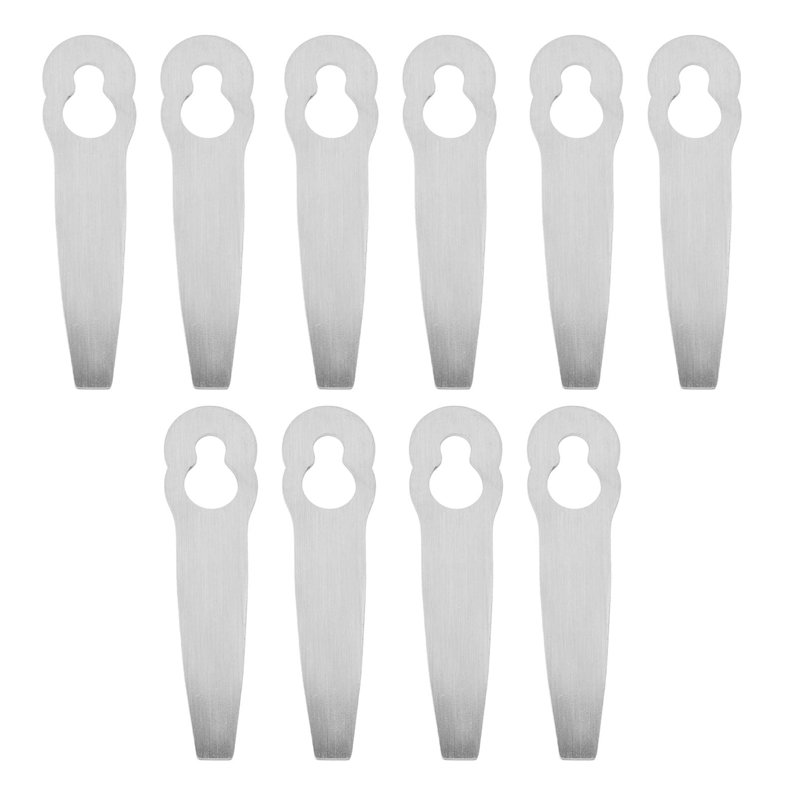 YUEHISY Lawn Mower Blades, 8 Pcs Metal Mower Blades Replacement for 2 2, 3 2, FSA 45, FSA 57, 52 Lawn Trimmer, Stainless Steel