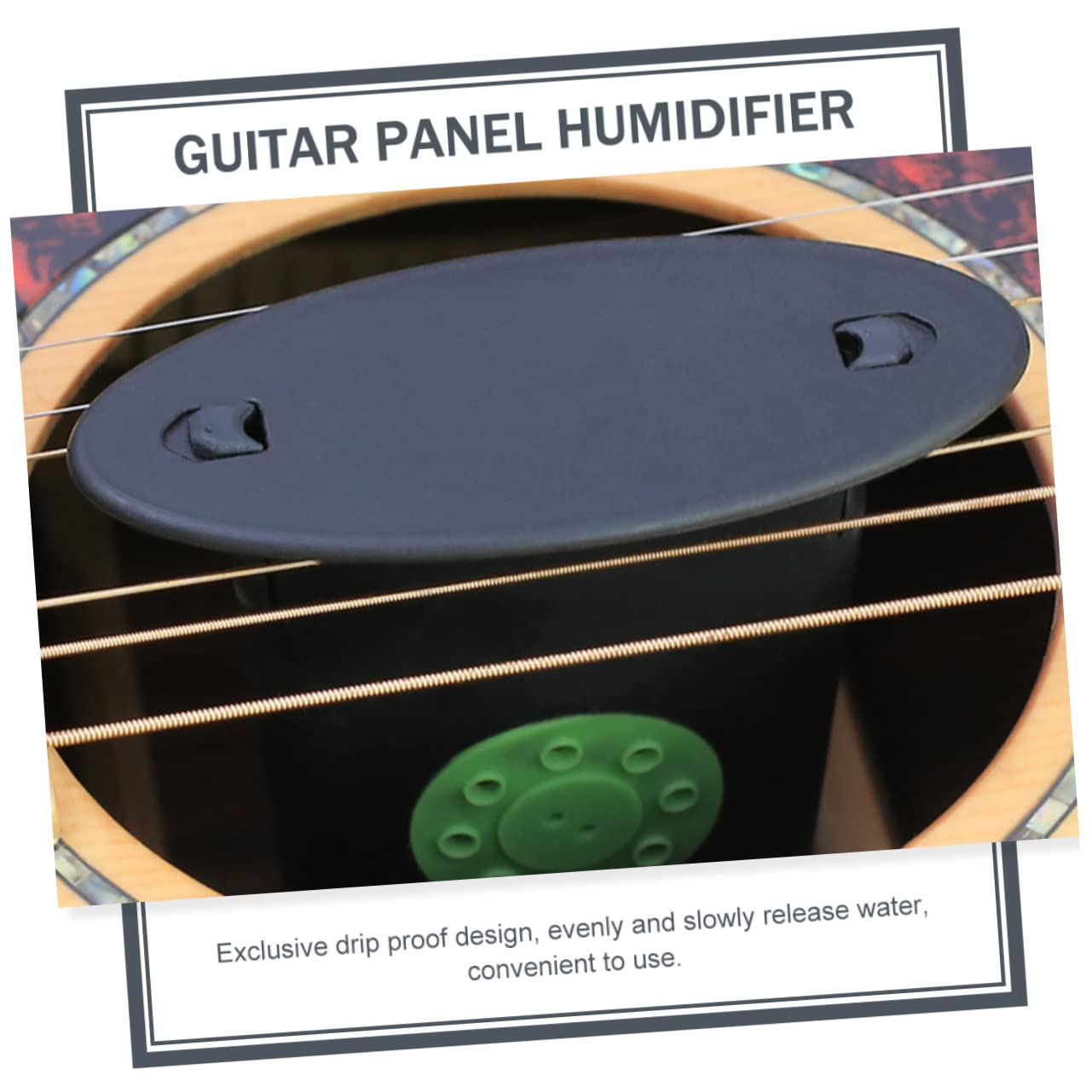 Abaodam 4pezzi Umidificatore Per Chitarra Strumento Per Umidità e Adatto Diverse Mantiene e Prolunga La Strumento