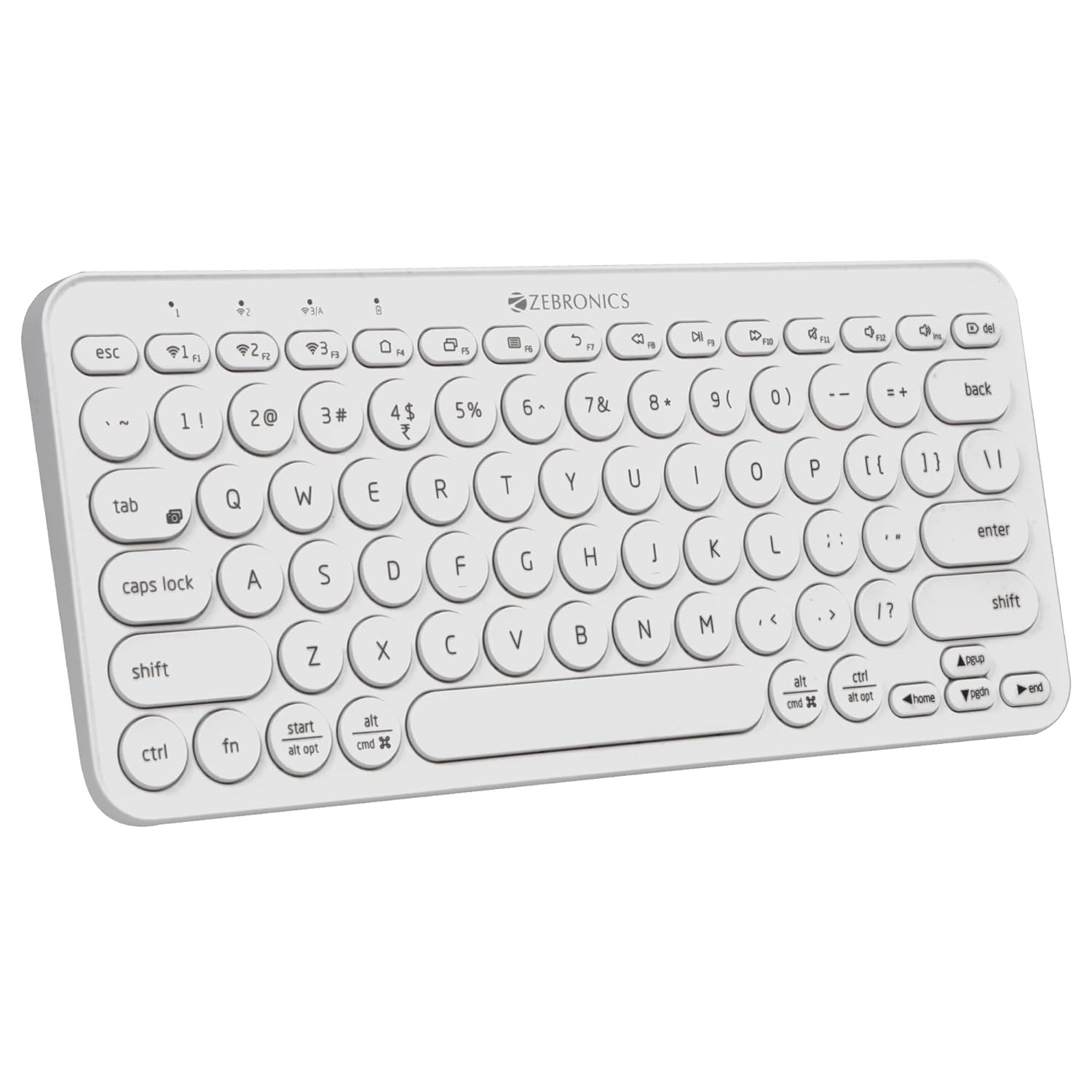 Amazon.in Buy ZEBRONICS ZEBK5000MW Bluetooth Wireless Keyboard with