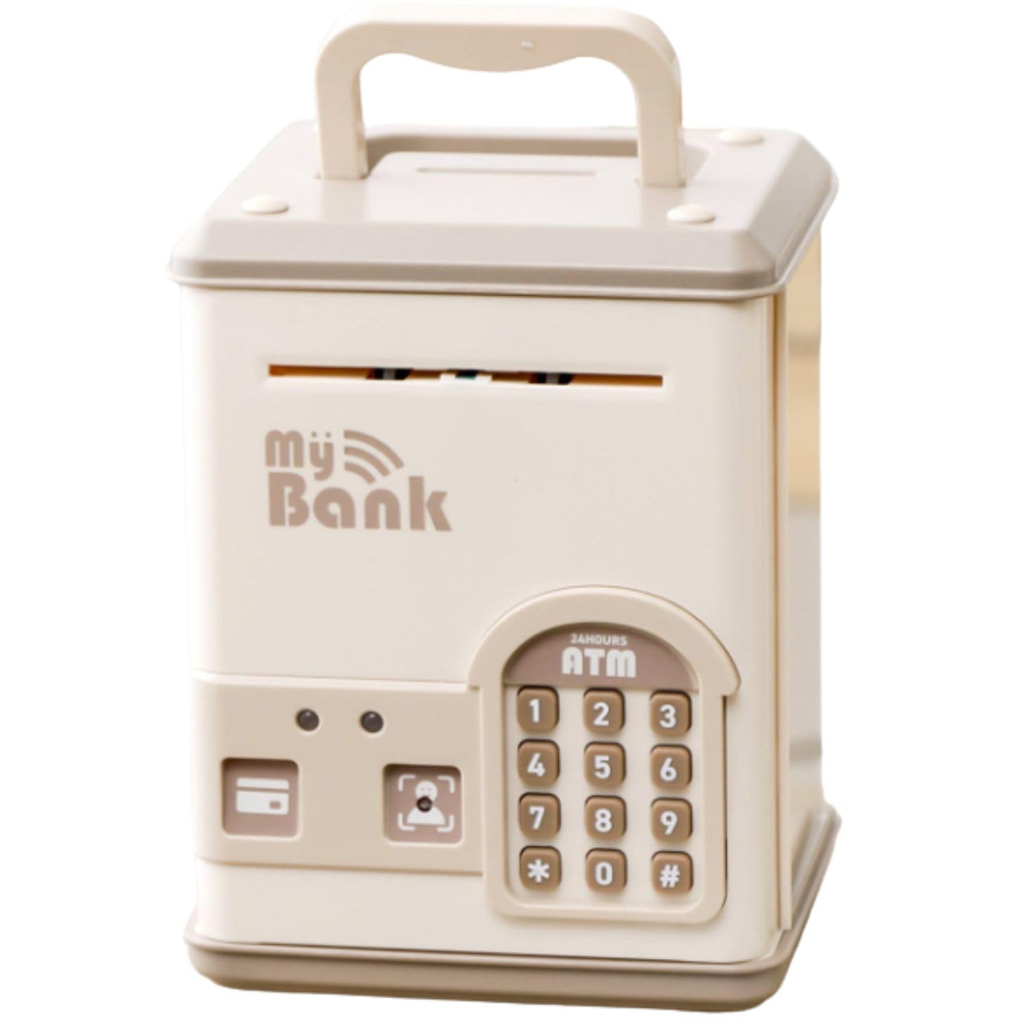 Amazon.co.jp: 3COINS スリーコインズ 電子貯金箱 デジタル ATM
