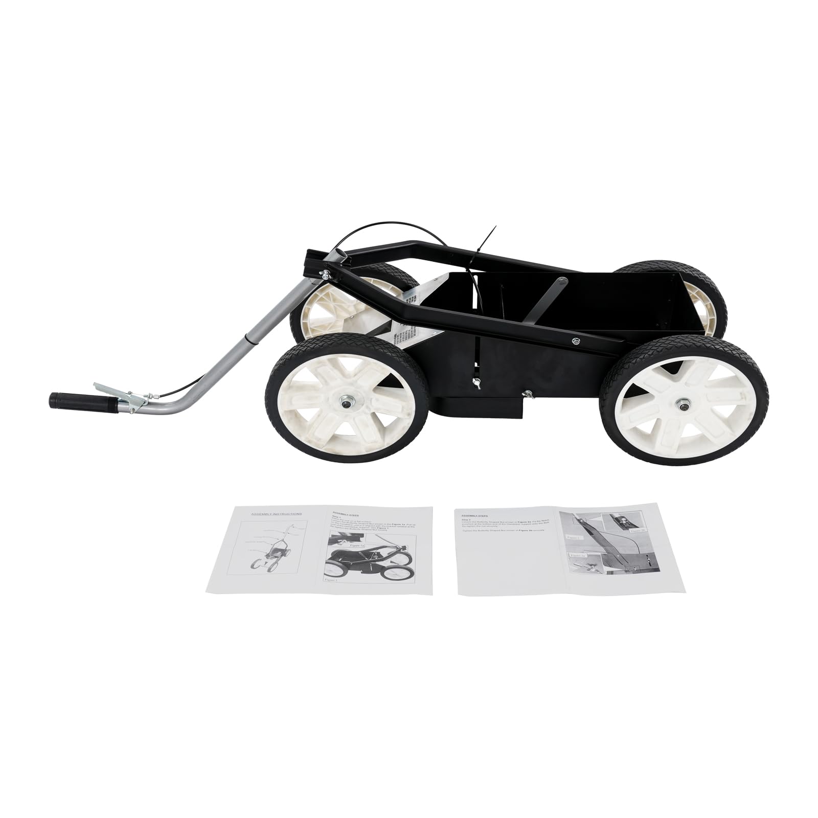 Marcatore a 4 ruote con linee di 5 – 10 cm di larghezza, marcatura linea pieghevole, per campi sportivi, parcheggi e aree di stoccaggio