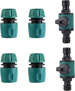 LNSYSNS Gartenschlauch Regulierventil - Messing Kugelventil 1/2 Zoll