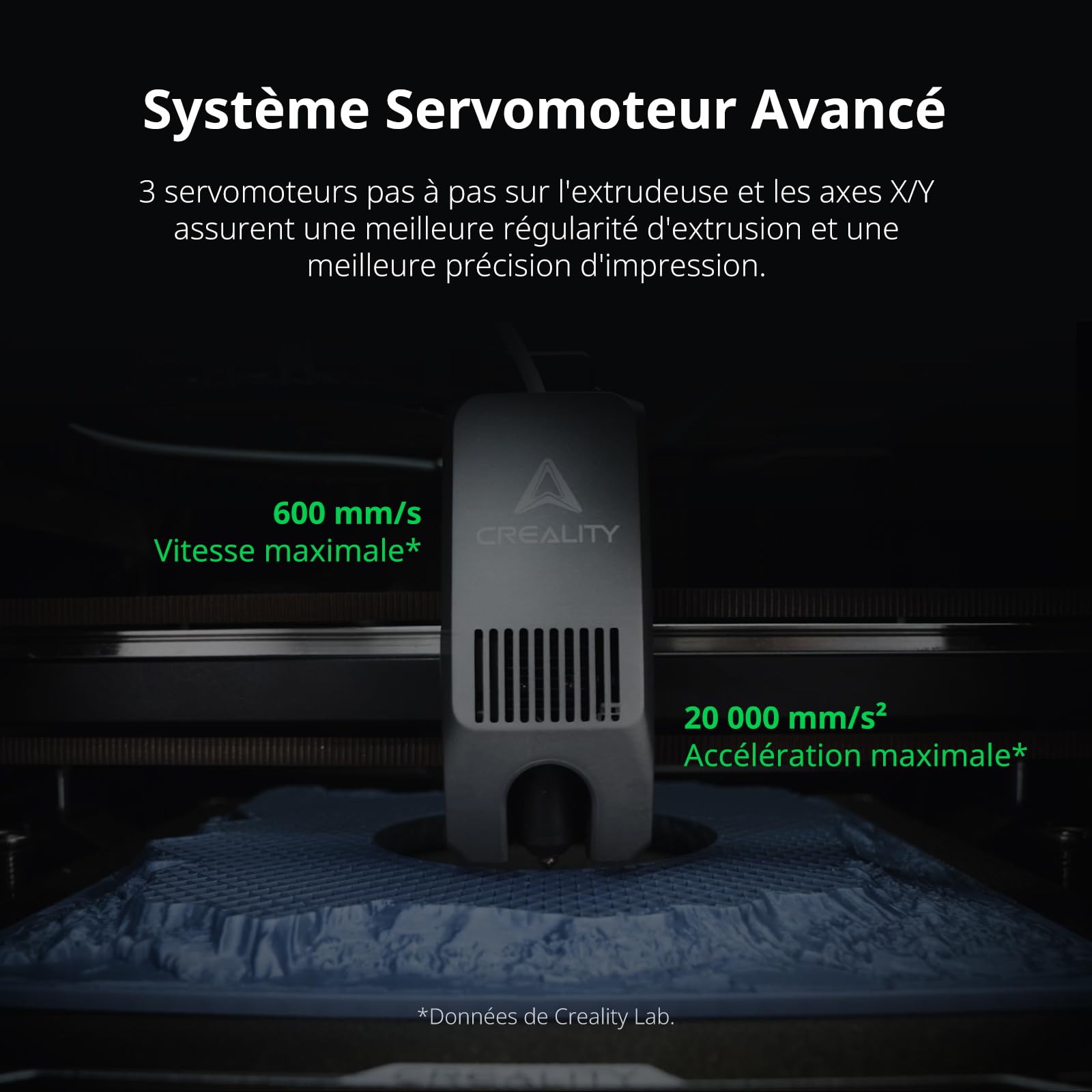 Creality K2 Combo (A) Imprimante 3D, Multicolore avec CFS, Vitesse d'impression Maximale de 600 mm/s, Nivellement Automatique Intelligent et Caméra IA, Volume d'impression de 260×260×260 mm
