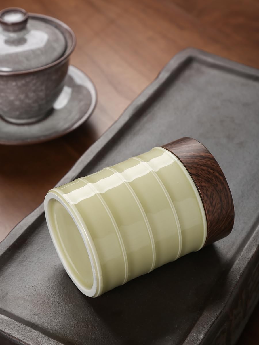 Pojemniki na przekąski, Miniaturowy ceramiczny pojemnik na herbatę, kawę i miód