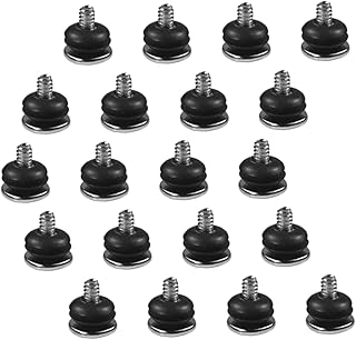 Laptop Mount 20pcs Hard Disk Damping Screw Computer Screws Computer Case Motherboard Standoffs Motherboard Hard Drive Screw DIY Hard Drive Screw Metal Black Chassis