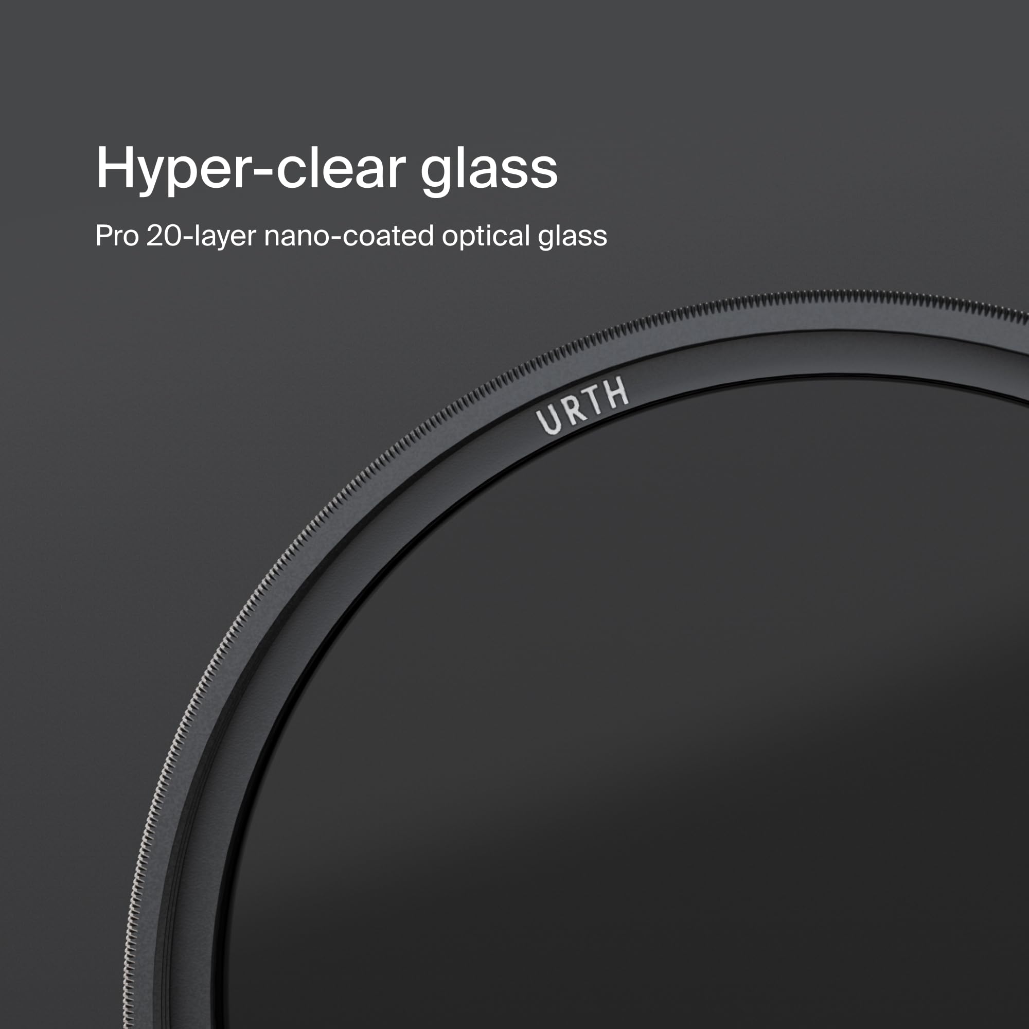 Urth 55 mm Grauverlaufsfilter Hard ND8 GND Filter (Plus)