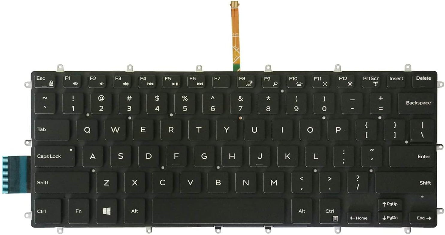 Amazon.com: US English Layout- Laptop Keyboard for Dell Inspiron 7500 ...