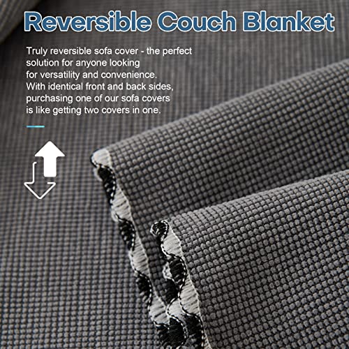 Couverture de canapé grand format pour chien et chat résistant aux griffes - 3