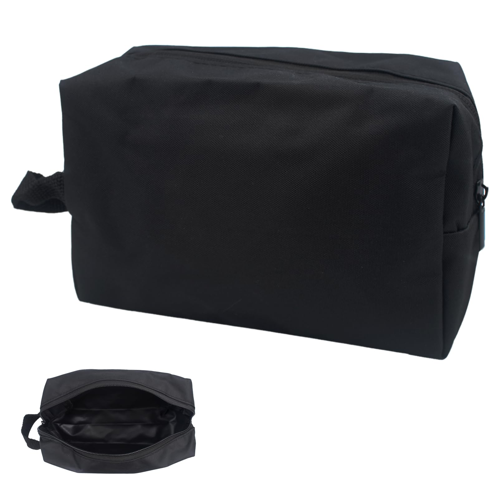 1 pièces Trousse de Toilette,Trousse Maquillage,Trousse de Toilette Voyage pour Homme et Femmes,Multifonction Sac Organisateur, pour Les Voyages, Le Camping(Noir