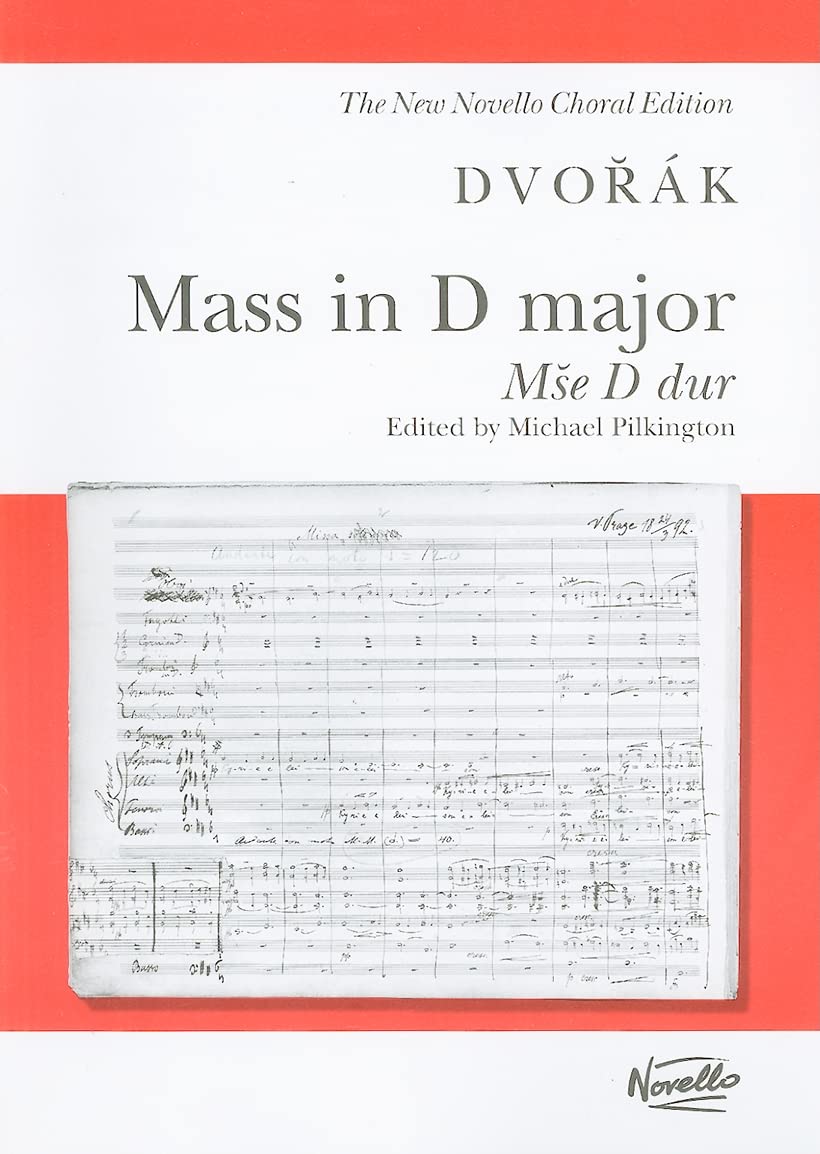 Mass In D Op.86. Mixed Choir And Piano/Organ. Score