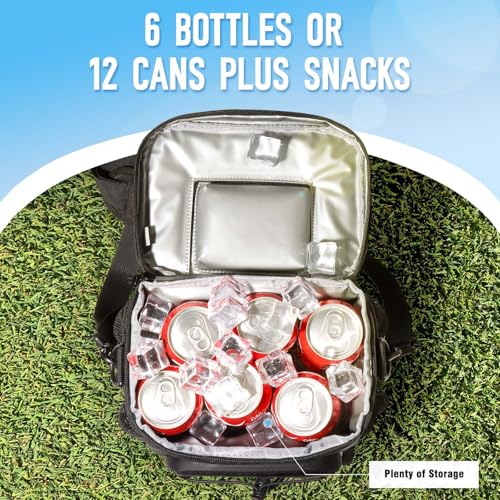 Insulated 12-Can Golf Cart Cooler