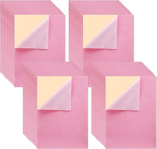 Miniatura 17 de Mesheshe 10 piezas de fieltro autoadhesivo, tela autoadhesiva para arte y manualidades, fieltro para cajón/joyero, tamaño A4