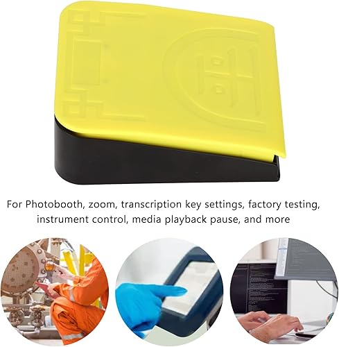 Miniatura 4 de Interruptor de control de pedal de pie, interruptor de acción de control de un solo pie USB, pedal de juego de alta sensibilidad con cable