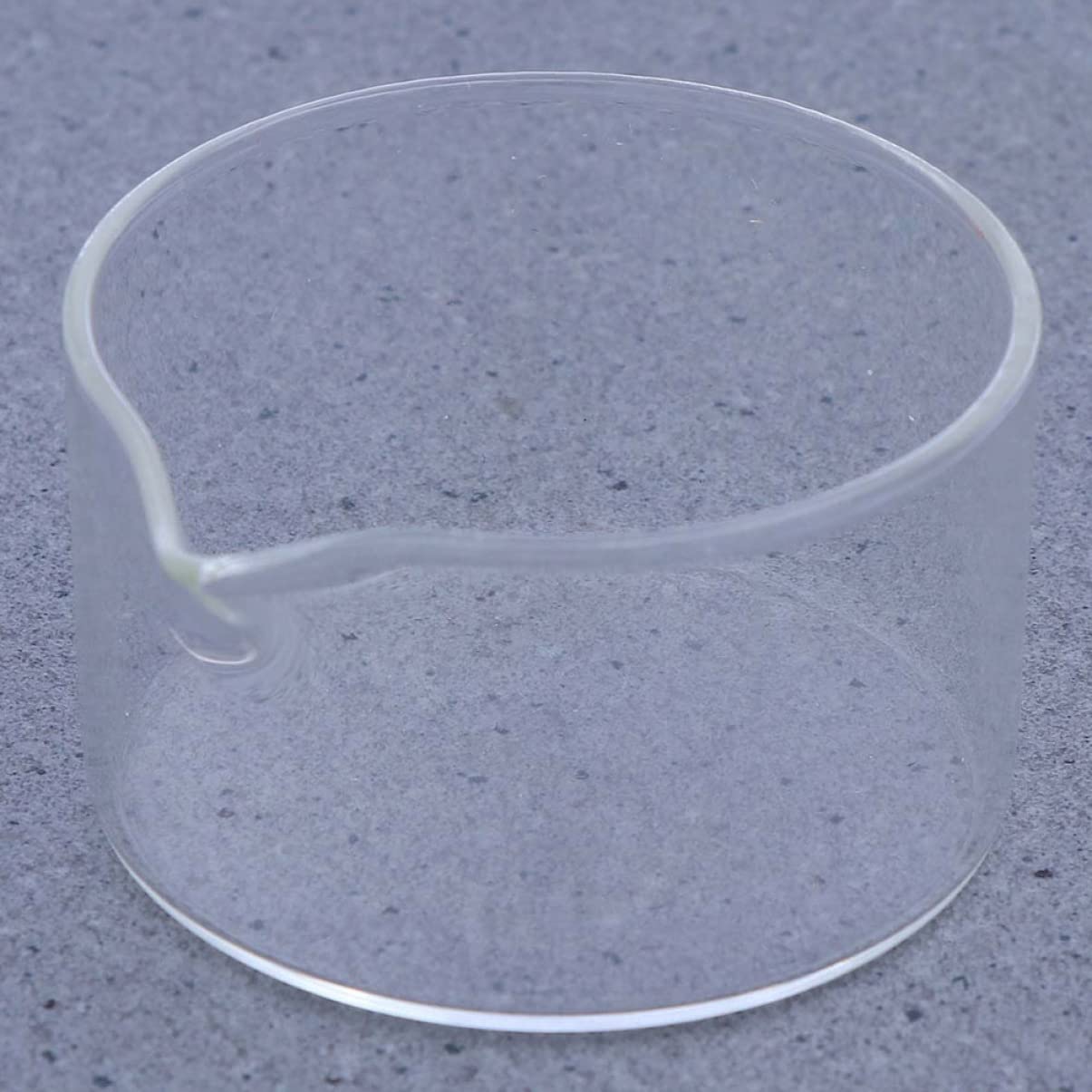 Garneck Alkali Resistant High Stability Glass Storage Dish 90mm Diameter Lab Equipment
