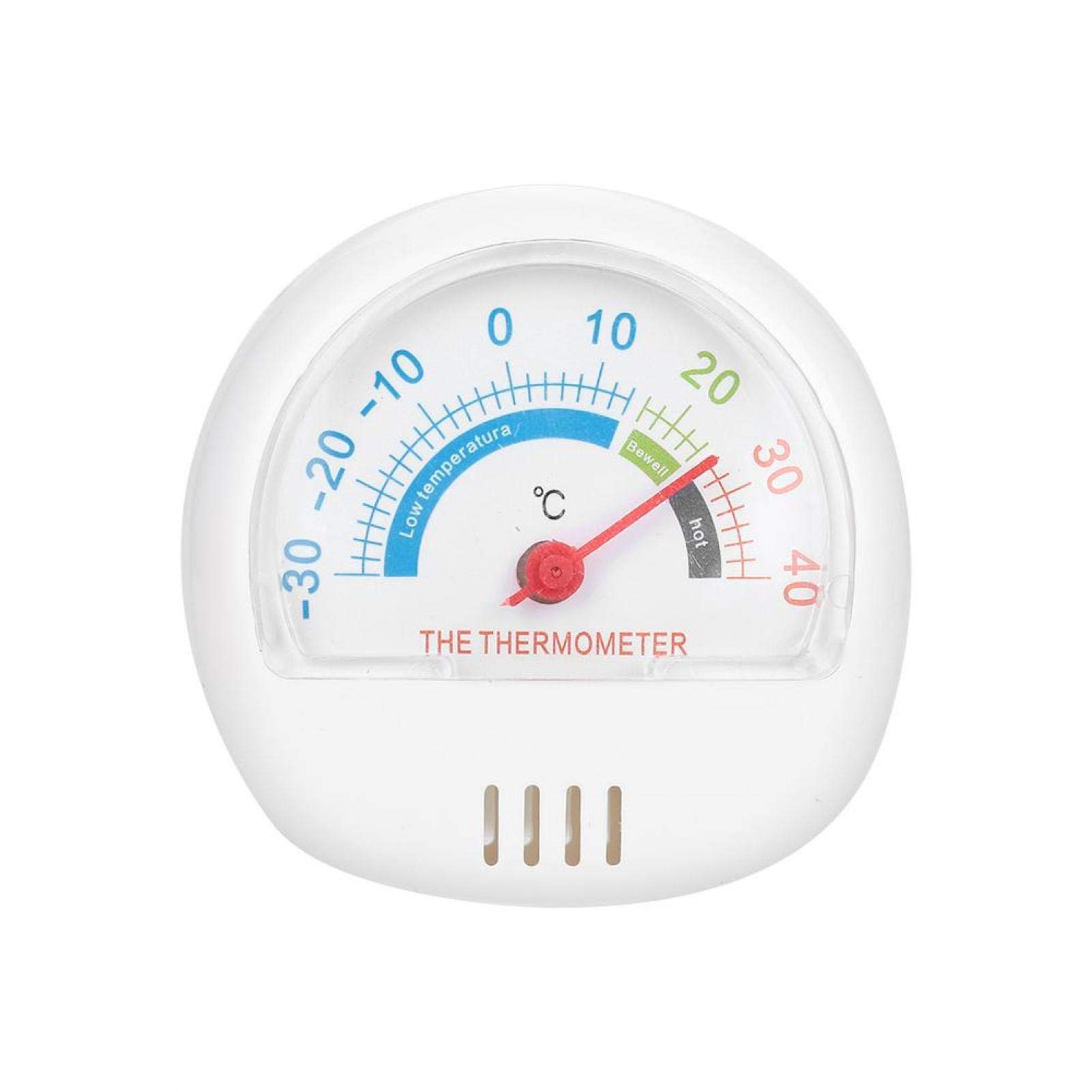 ELBME Accurate Safe High Temperature Resistance Freezer Thermometer, Large Diale Thermometer, Large Dial Freezer Thermometer, for Kitchen(White, 12)-image-40