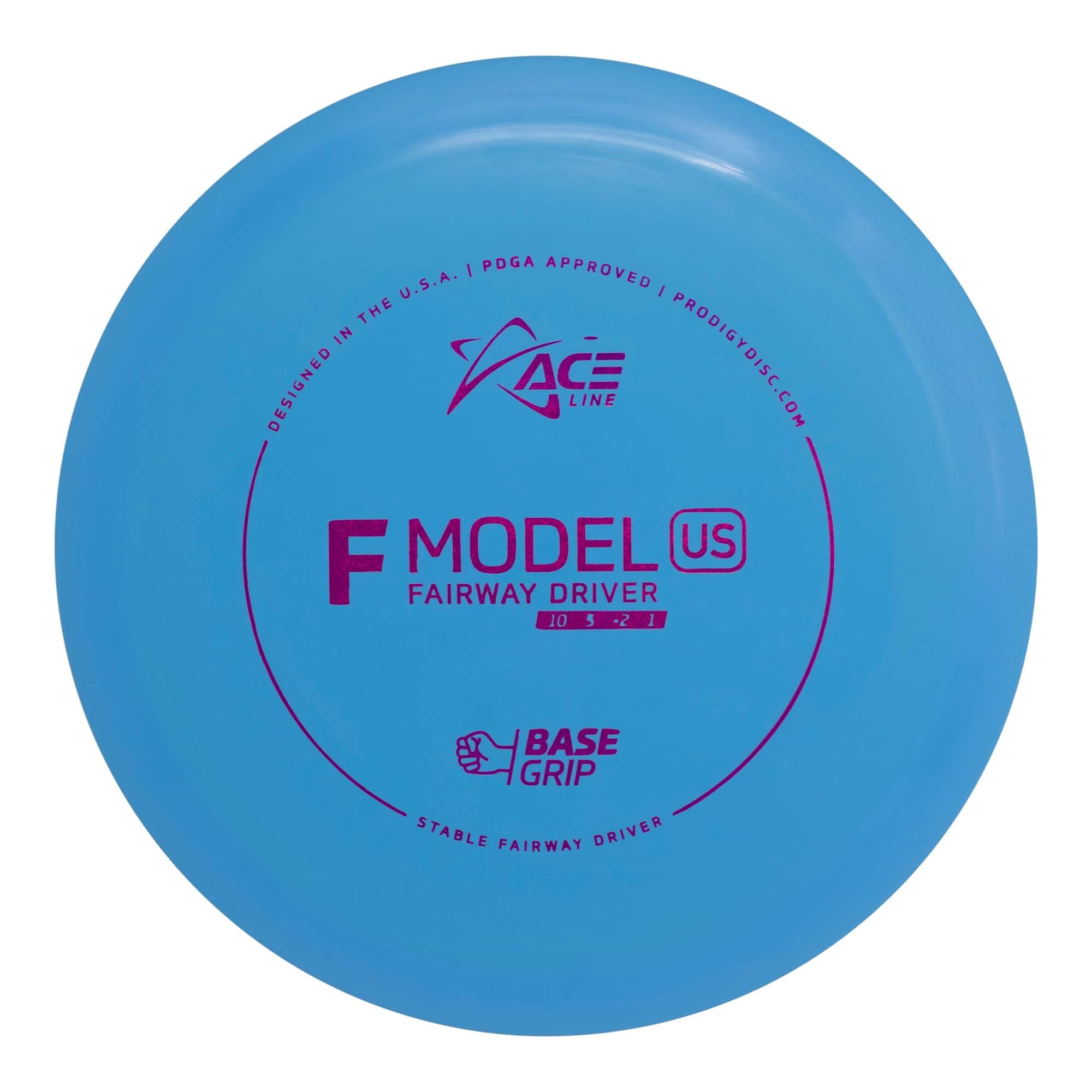Prodigy Disc Ace Line Base Grip F Model US Fairway Driver Golf Disc [Colors May Vary] - 165-169g