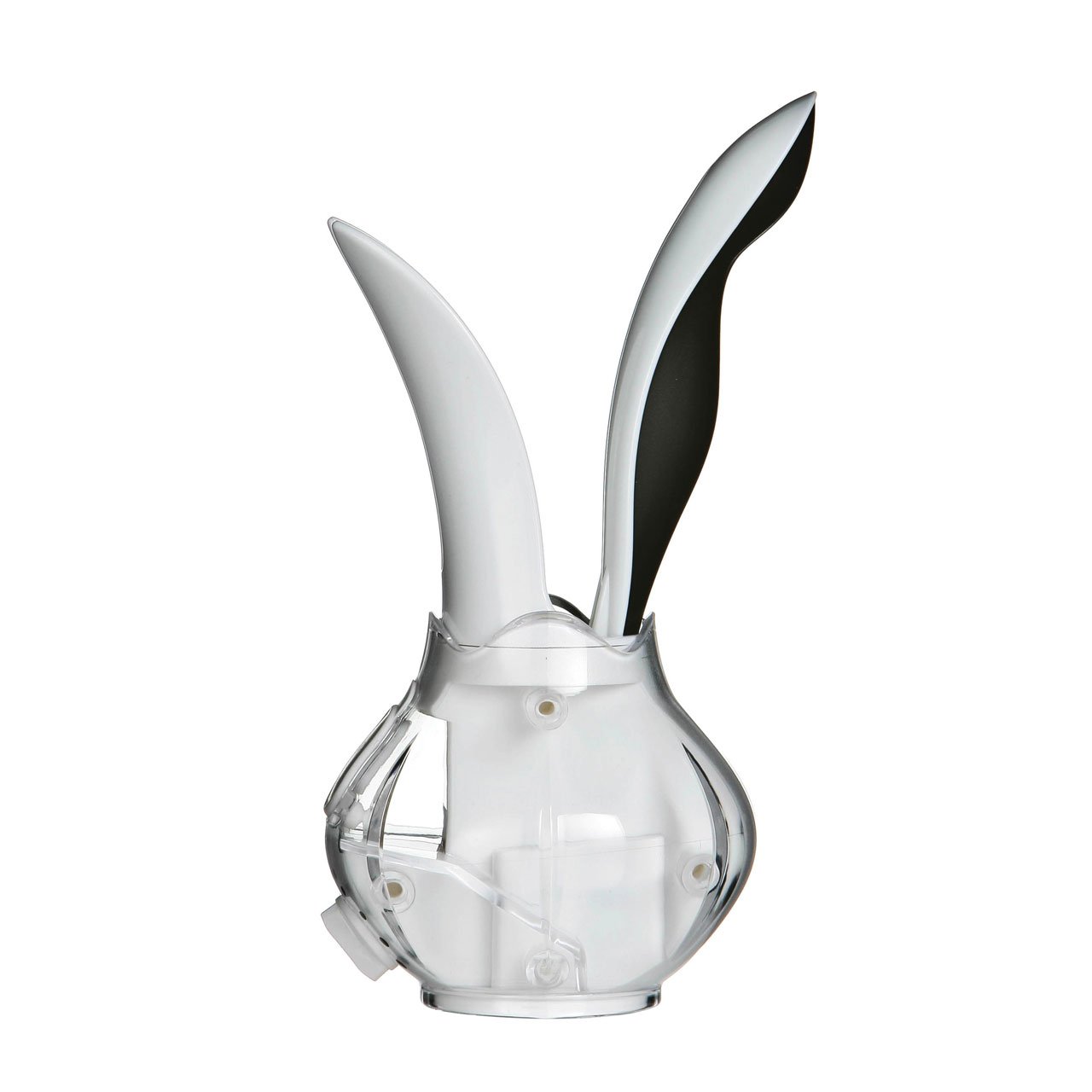 Premier Housewares Squeeze Salt and Pepper Grinder - White