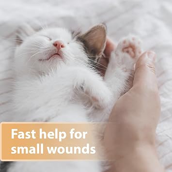 Felisept wound spray for cats 75ml - Cat antiseptic - Cat wound treatment, Wound spray for cats to clean wounds, skin and mucous membranes - Wound care for cats - Easy to use and painless for cats