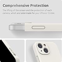 Vista 159 de SURPHY Compatible con iPhone 13 Mini Funda con Protector de Pantalla, (Protección de Cámara y Forro de Microfibra Suave) Funda de Teléfono