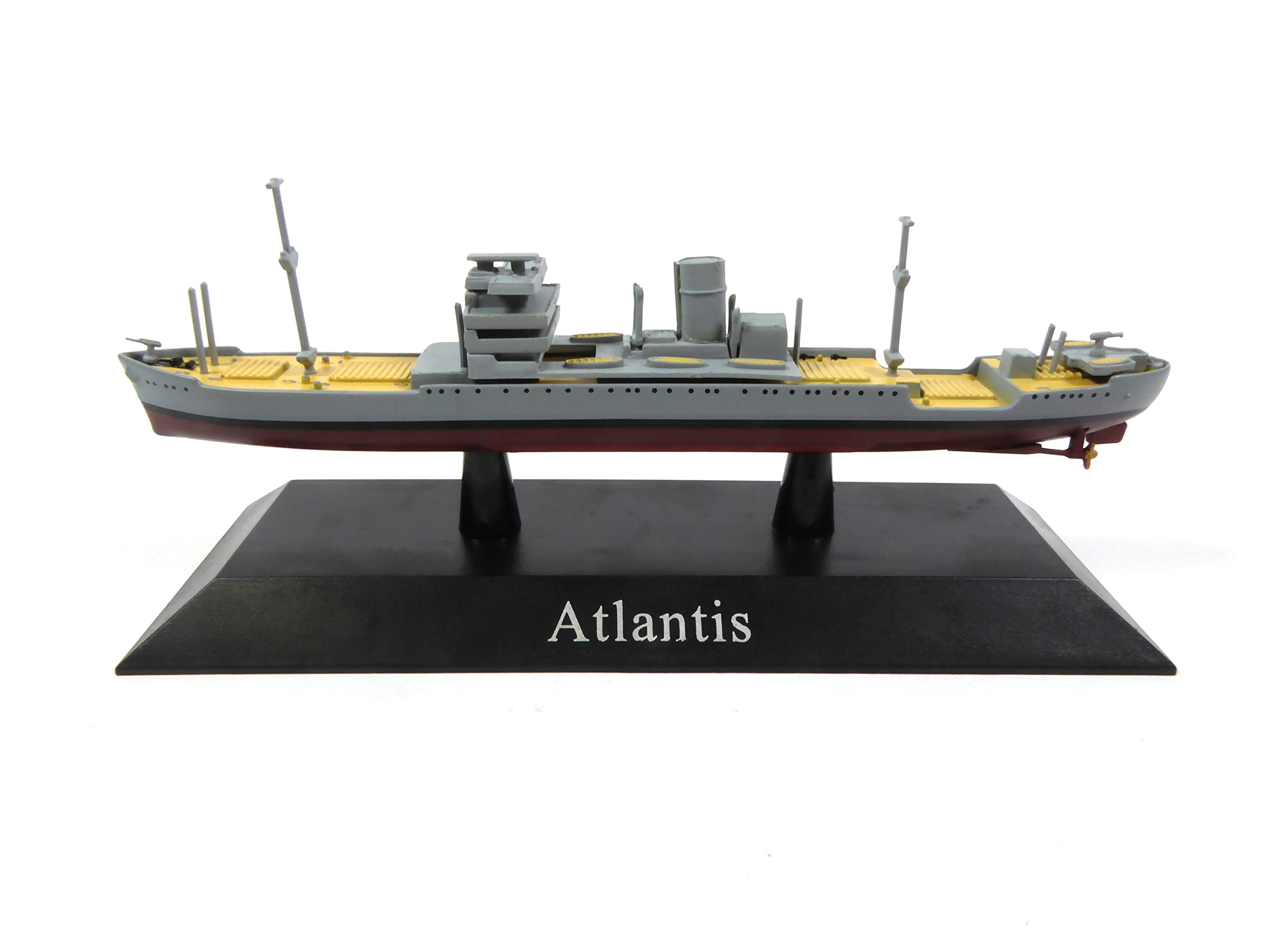 OPO 10 - Lotto di 6 Navi da Guerra 1/1250 Bremen Deutschland HSK5 Atlantis SCHLESIEN MARKGRAF (WSL30: 9-24-25-28-33-37)