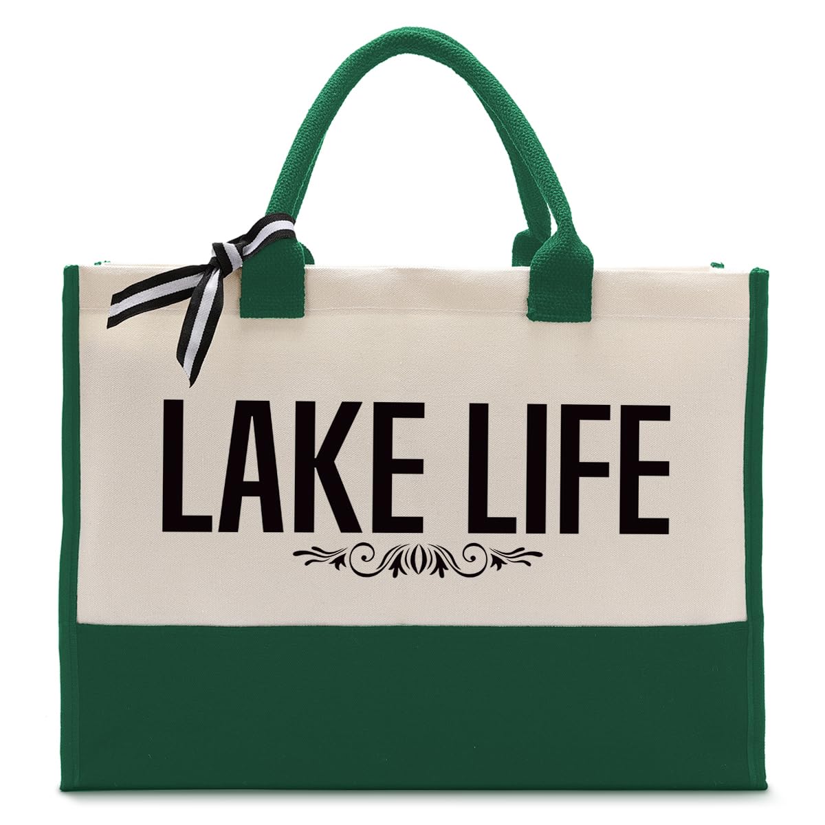 Gkwa Important Coach Stuff Bag, Canvas Tote Bag for Gifting