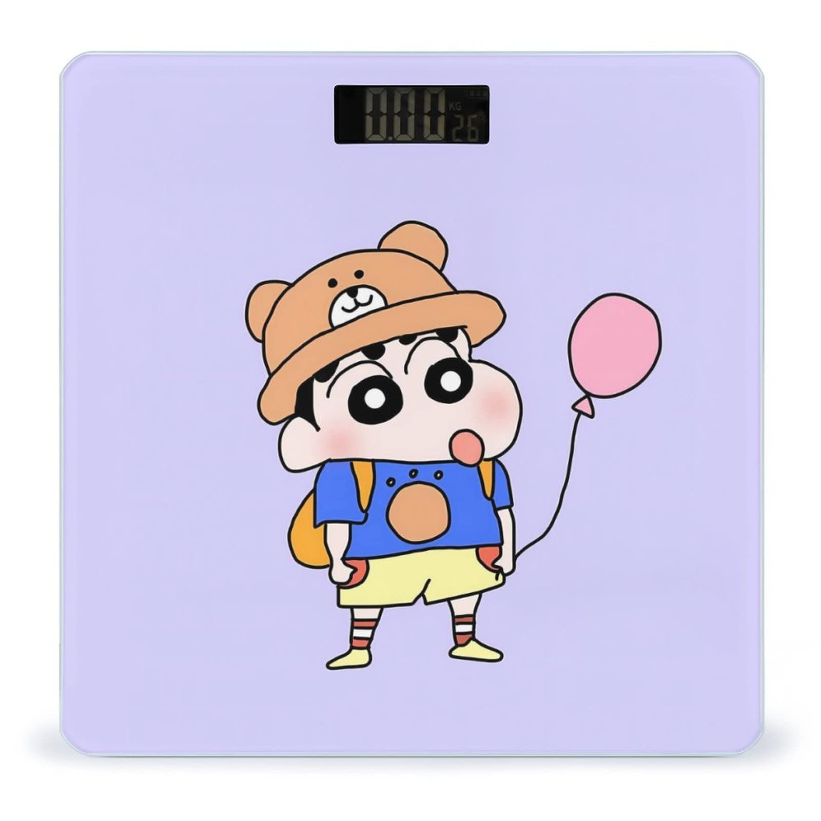Amazon.co.jp: クレヨンしんちゃん 体重計 高精度 ボディスケール 電源
