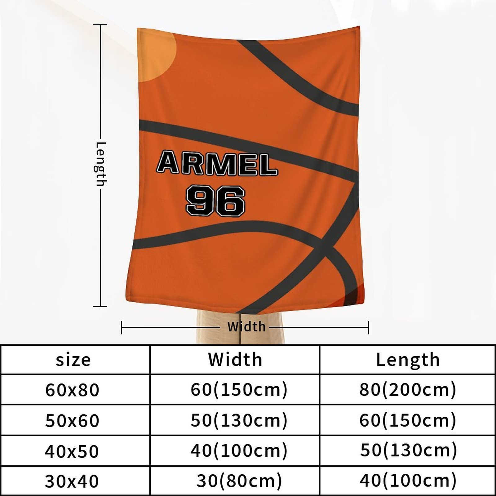 Amazon.com: TIEENER Personalized Throw Blanket Name - Blanket Custom The  Weeknd Blanket with Text for Boys Girls Customized Flannel Baseketball  Throw Blankets for Sports Lover : Home u0026 Kitchen