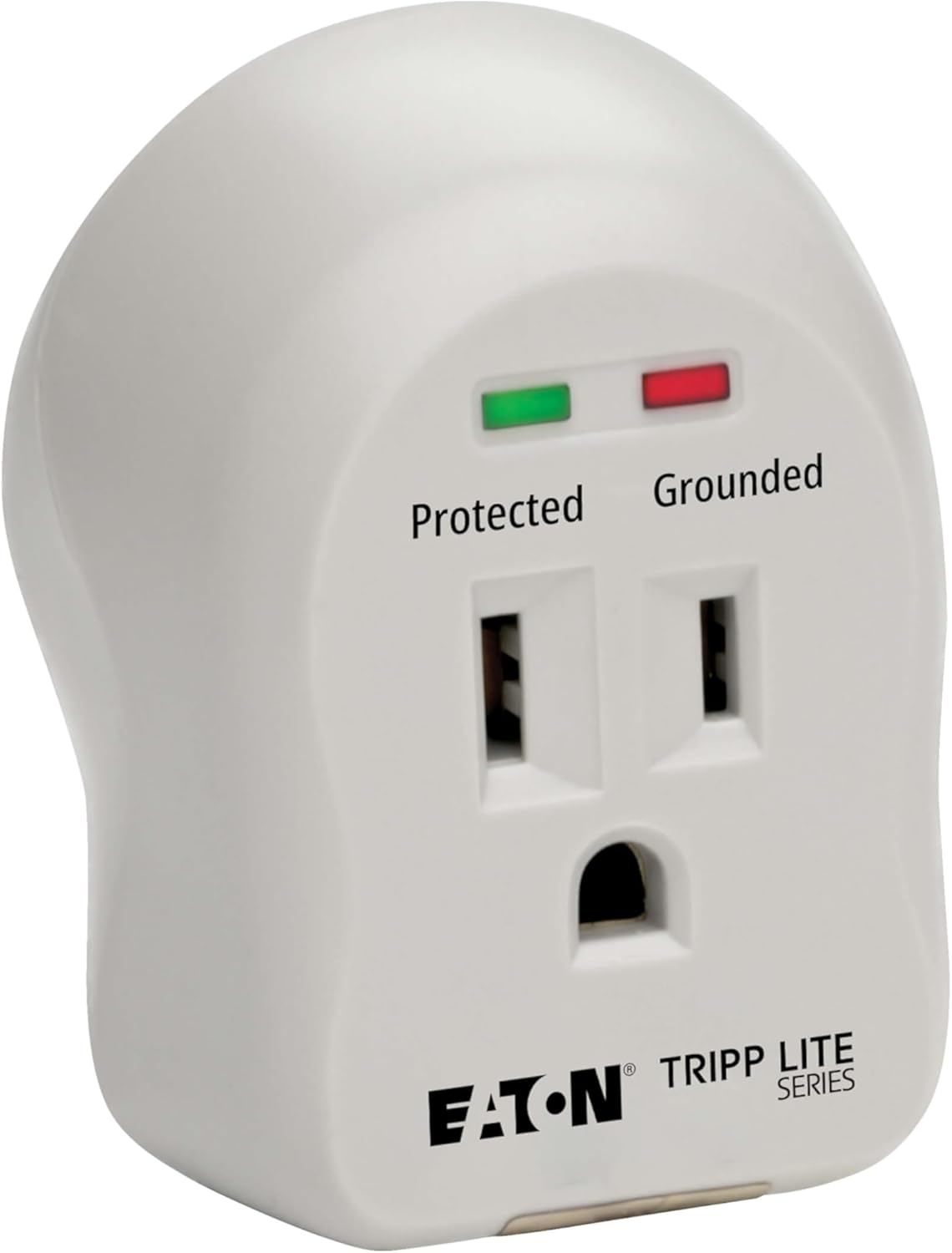 Tripp Lite 1 Outlet Portable Surge Protector Power Strip, Direct Plug In, ,000 Insurance (SPIKECUBE) Tripp Lite 1 Outlet Portable Surge Protector Power Strip, Direct Plug In, ,000 Insurance (SPIKECUBE)