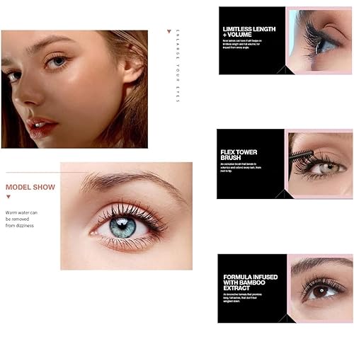 Miniatura 7 de Vibely - Máscara de pestañas 4D de belleza Vibely, vegana y orgánica, 2 en 1 vegana y orgánica, máscara de pestañas Vibely 4D vegana y orgánica,